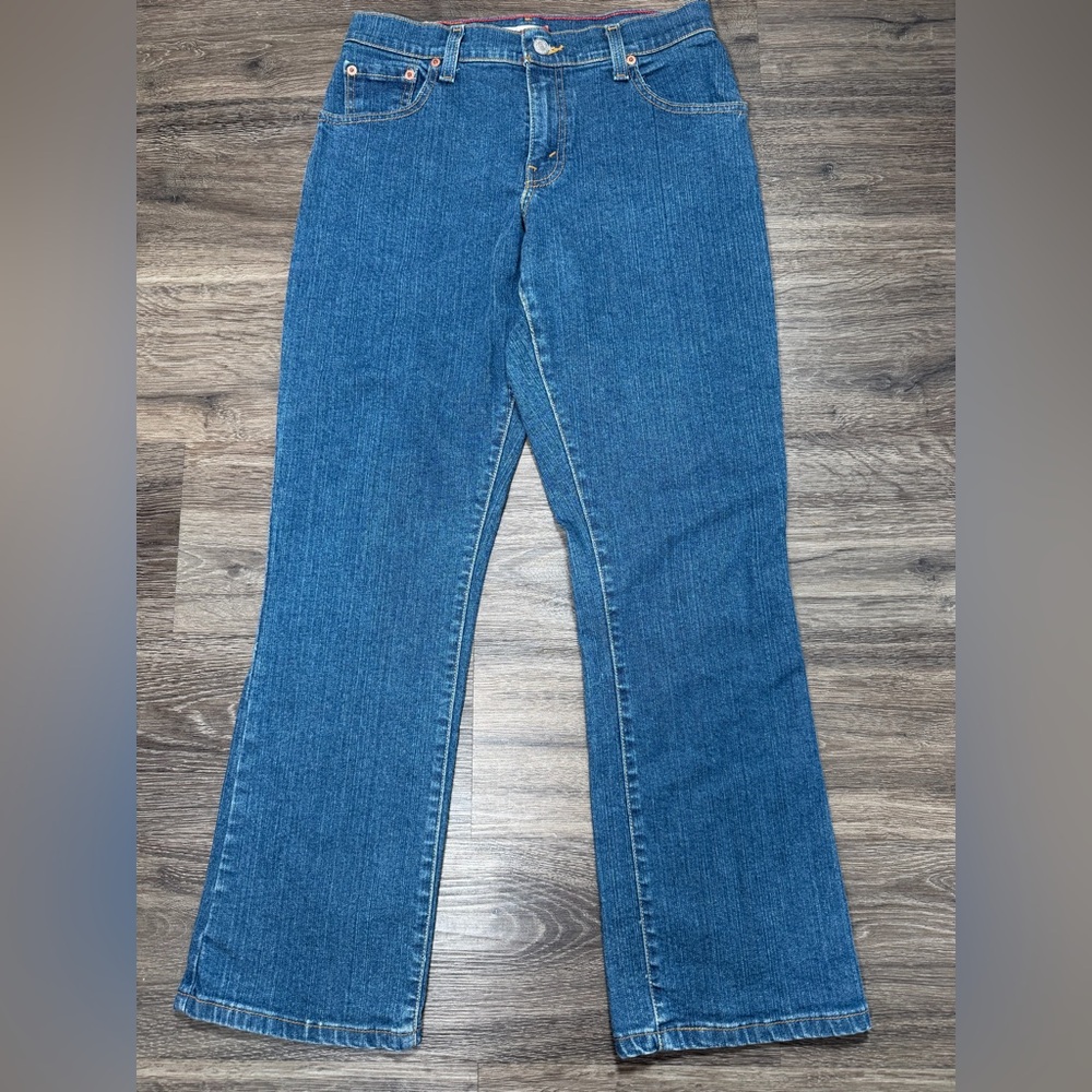 Levi’s‎ 550 Relaxed Bootcut Jeans Women 6S Blue Mid Rise Stretch